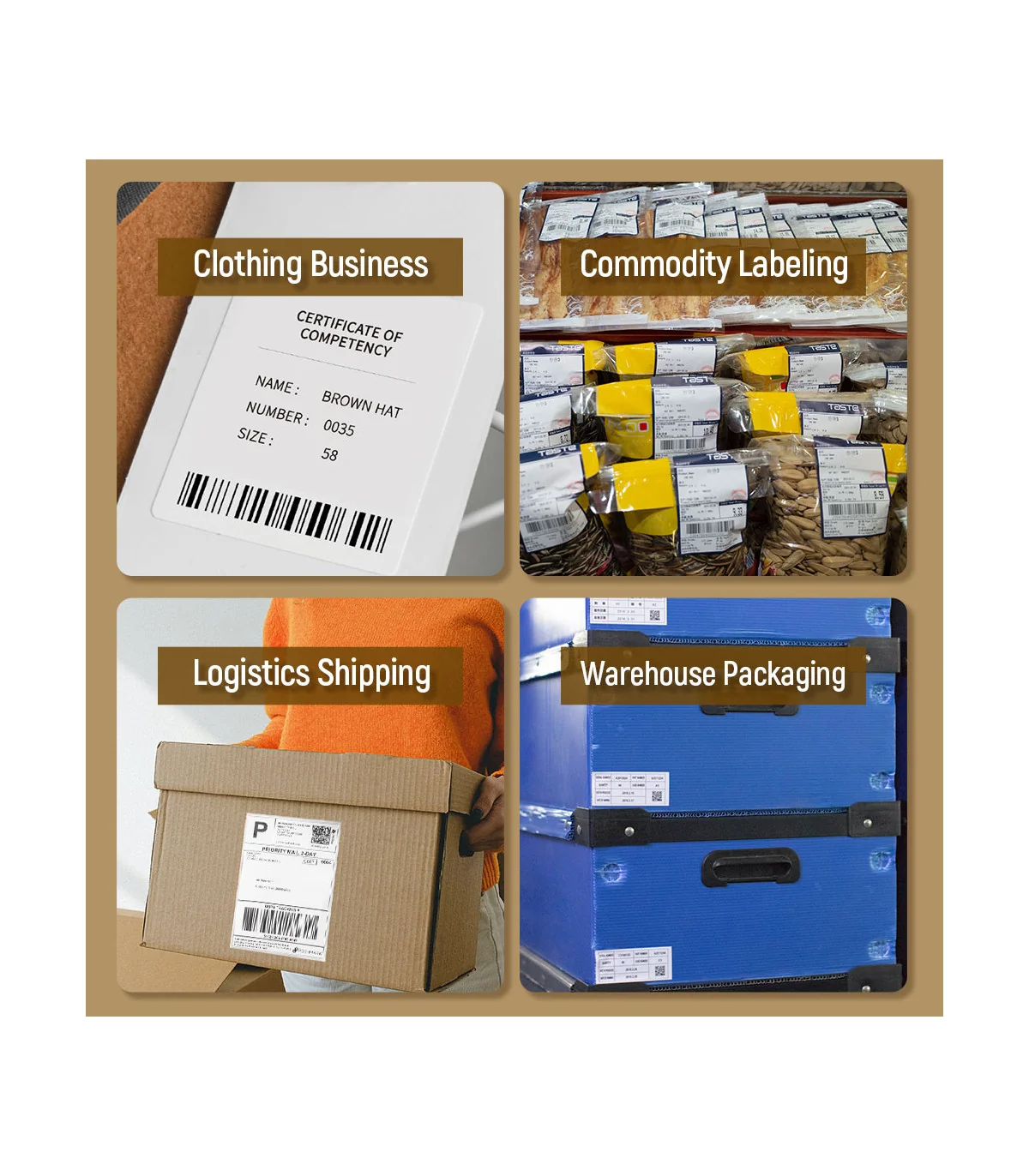 AIMO D520BT - Máy in nhãn vận đơn, in nhãn đơn hàng | AIMO Việt Nam