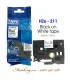 Nhãn HZe-211 (TZe-211), 6mm X 8m, Chữ đen - nền trắng | AIMO Việt Nam