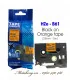 Nhãn HZe-B61 (TZe-B61), 36mm X 8m, Chữ đen - nền cam sáng | AIMO Việt Nam