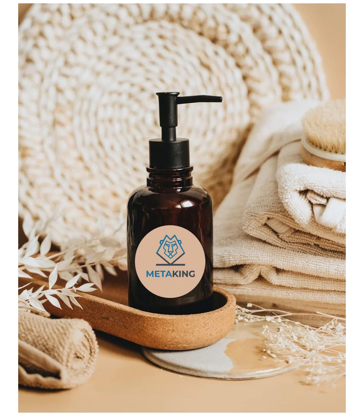 Nhãn Tròn 50 X 50mm, Màu Kaki, KTR-5050-140KA | AIMO Việt Nam