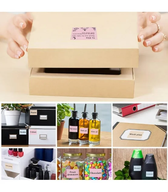 Nhãn Đa Năng 40 X 30mm màu xanh, KT-4030-230BU | AIMO Việt Nam