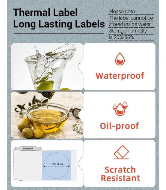 Nhãn Đa Năng 40 X 30mm màu xanh, KT-4030-230BU | AIMO Việt Nam