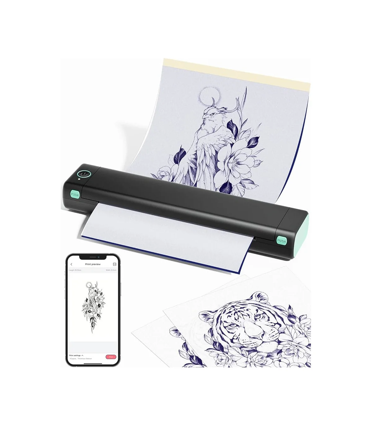 Máy Scan Hình Xăm AIMO M08F | AIMO Việt Nam