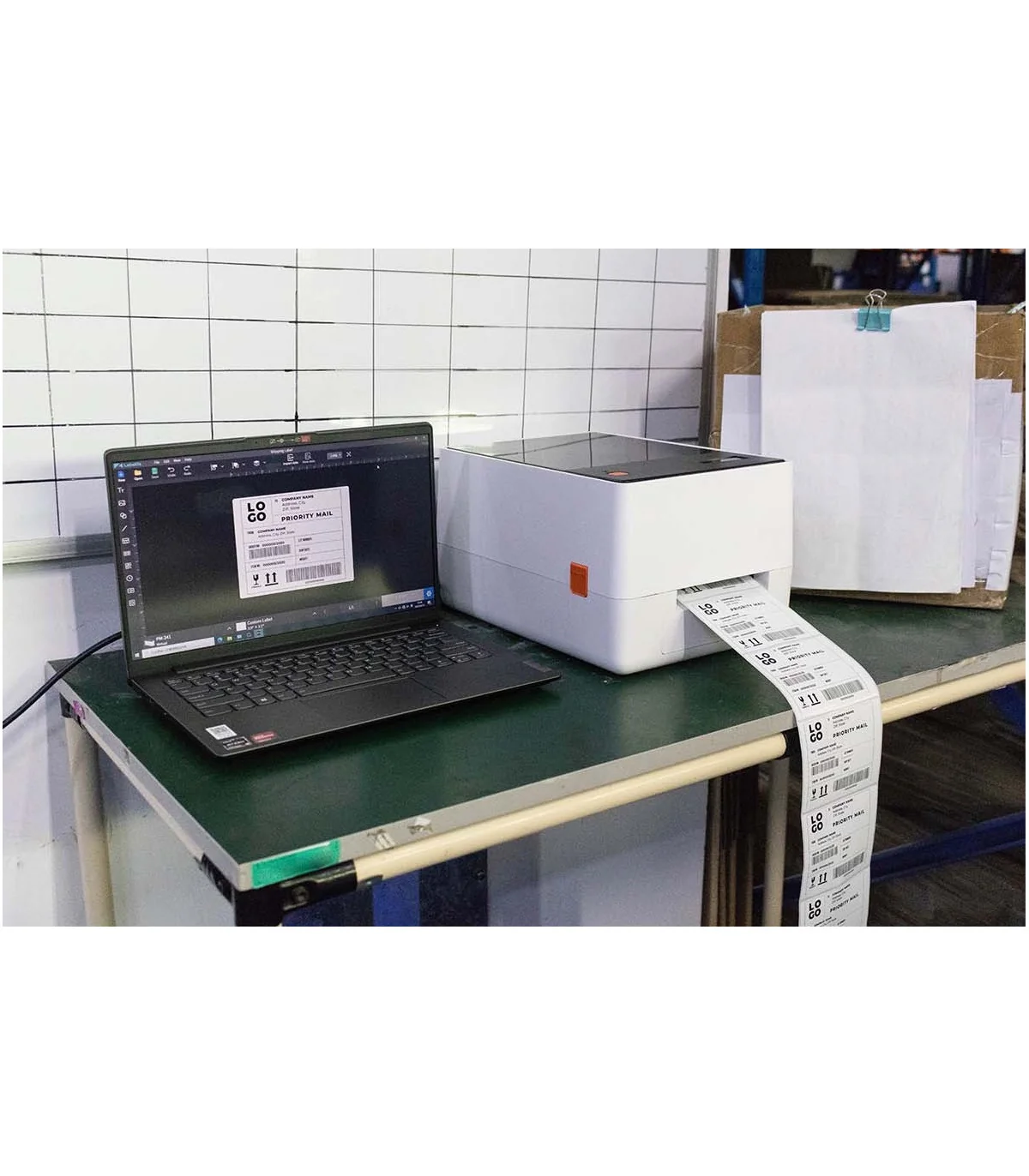 Máy Nhãn AIMO CT200 - In Đơn Sàn TMDT, in nhãn kho hàng, nhãn bán lẻ, nhãn siêu thị, nhãn mã vạch ... | AIMO Việt Nam