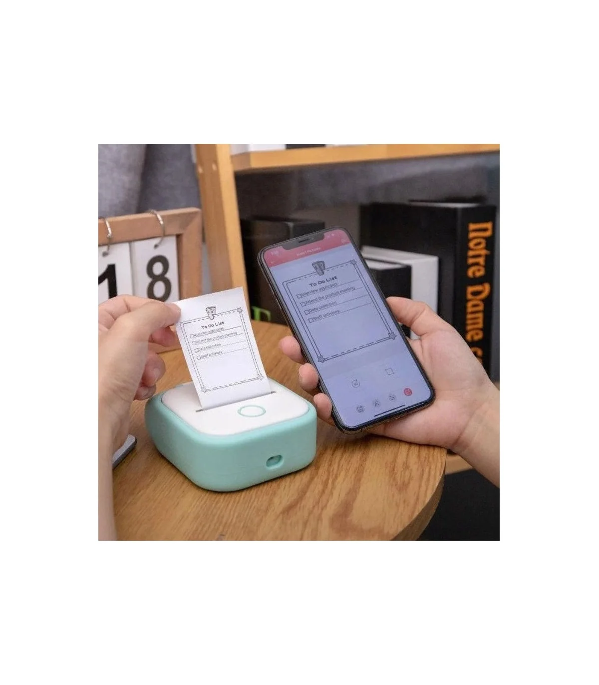 Giấy in nhiệt màu trắng cho T02, 53mm X 6.5m, KT-RM10, không keo | AIMO Việt Nam