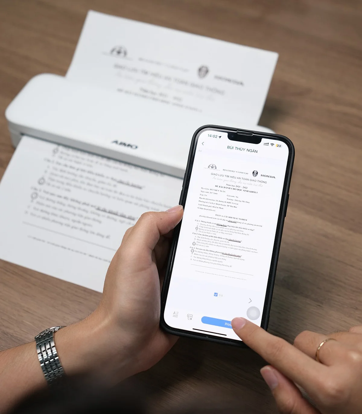 Máy In A4 Di Động AIMO M831 | AIMO Việt Nam