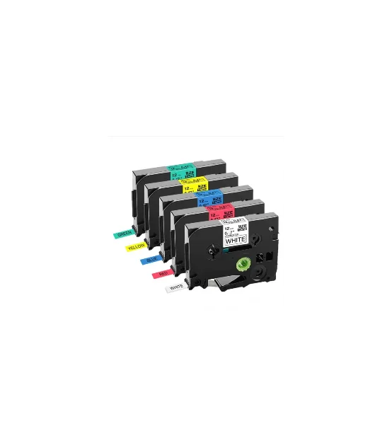 Nhãn HZe-221 (TZe-221), 9mm X 8m, Chữ đen - nền trắng | AIMO Việt Nam