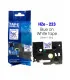 Nhãn HZe-223 (TZe-223), 9mm X 8m, Chữ xanh - nền trắng | AIMO Việt Nam