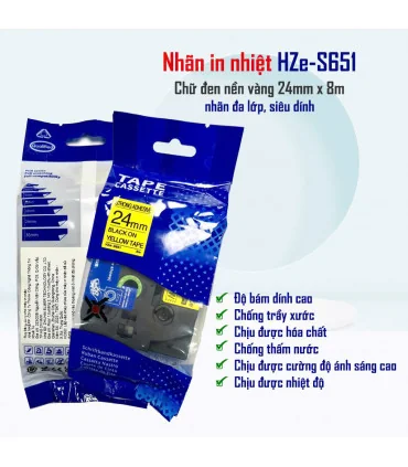 Nhãn HZe cho mặt nhám | AIMO Việt Nam