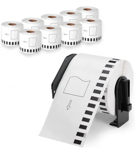 Nhãn film nhựa EK-22213 (DK-22213), 62mm x 15m, Trong suốt | AIMO Việt Nam