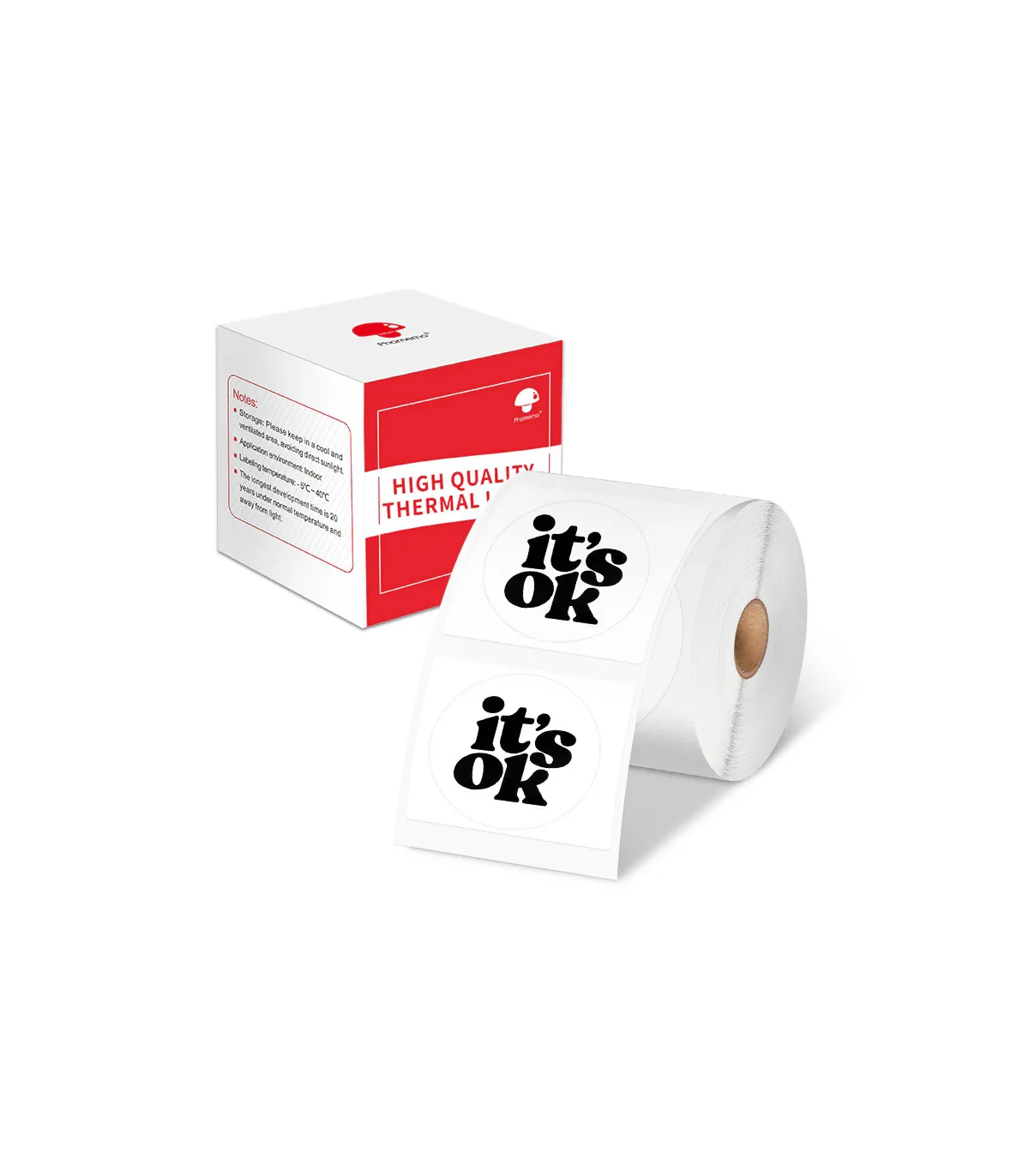 Nhãn Tròn 50 X 50mm, Màu Trắng, KTR-5050-140 | AIMO Việt Nam