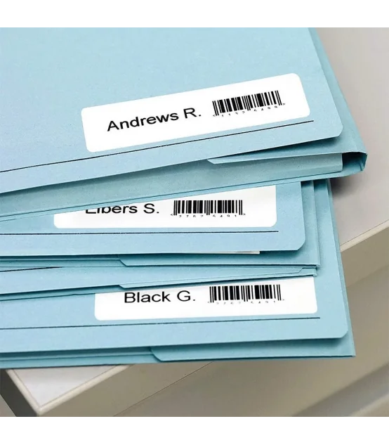 Dymo DM-A45018, [12mm x 7m], Chữ đen nền vàng | AIMO Việt Nam