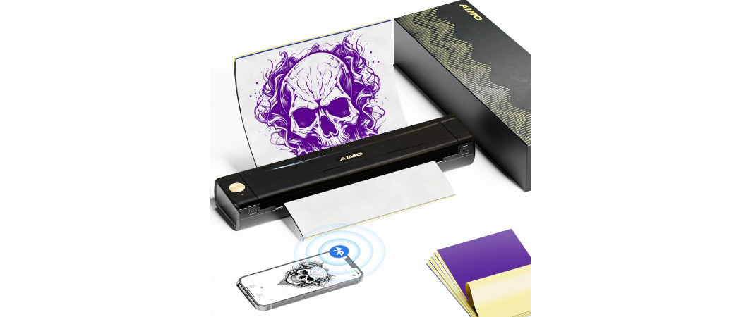 M08E-WS Của AIMO - Máy Scan Hình Xăm Thay Thế M08F Với Diện Mạo Mới Mạnh Mẽ Hơn