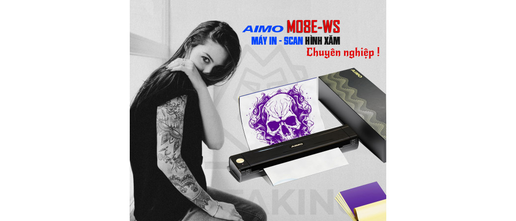 Những Ứng Dụng Của Máy In Nhiệt Di Động Trong Nghệ Thuật Xăm Hiện Nay?